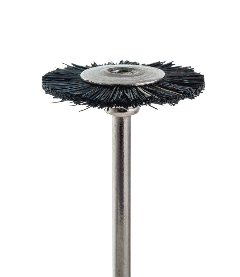 Щетка-диск черная 19 мм грубая 115₽