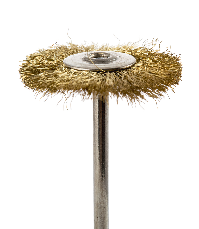 Щетка-диск 22 мм латунная 149₽